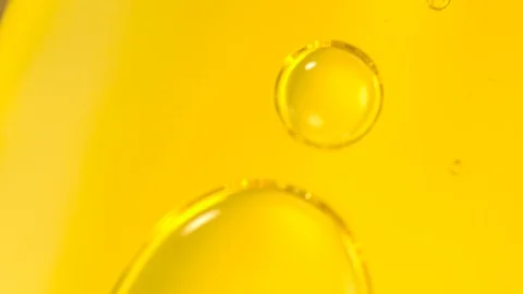 Large closeup Oil Bubbles Stock Footage 92911118