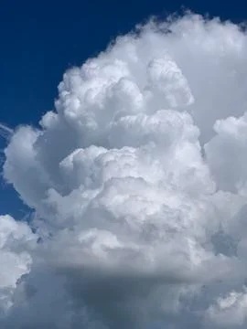 Large cloud after a storm. Foto stock