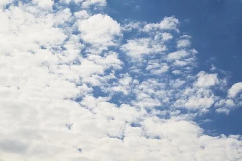 Large cloud formations in the sky Stock Photos