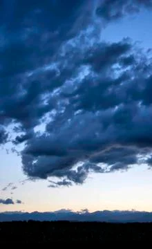 Large clouds Stock Photos