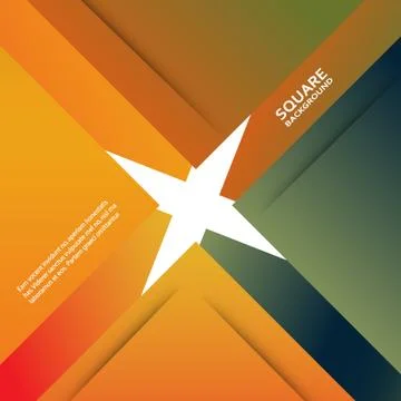 Large colored boxes with blank space for text Illustrazione stock