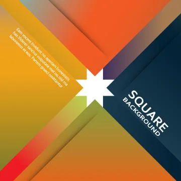 Large colored boxes with blank space for text Stock-Illustration