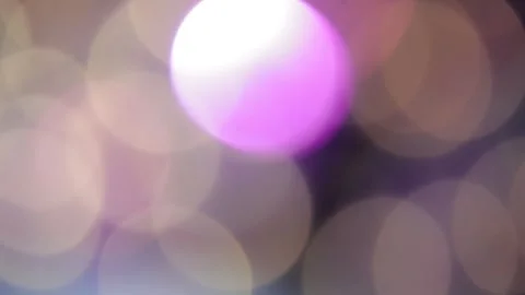 Large colorful bokeh of light reflections, full screen HD video Видео 318664293