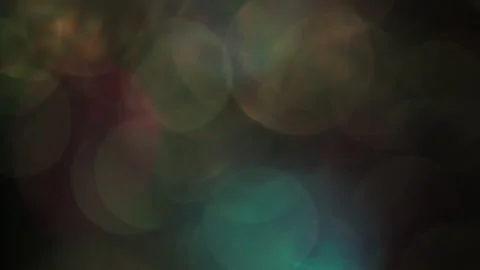 Large, colorful, sparkling bokeh light leak flames, full screen Stock Footage 319952511