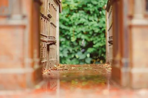 Large columns from the palace Stock Photos