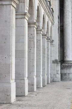 Large columns Stock Photos