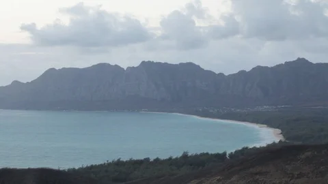 Large Cove Stock Footage 104783673