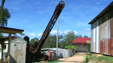 Large crane Stock Footage 851851