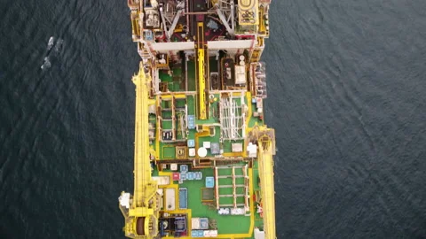 Large crane vessel in Bosphorus, Turkey Stock Footage 162905850