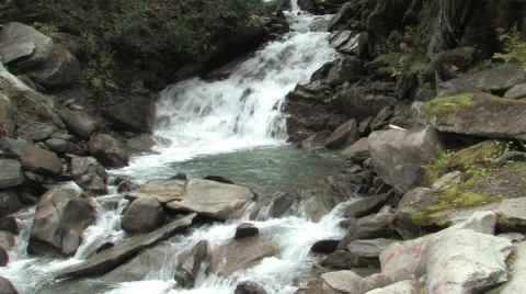 Large creek Stock Footage 264078