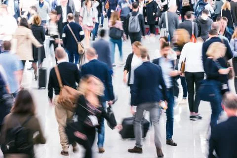 Large crowd of people Stock Photos