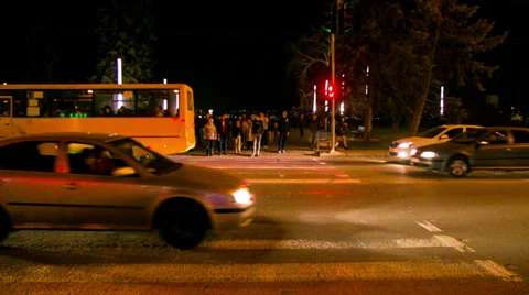 Large crowd of people walking in a big city street. Anonymous crowd.  Stock Footage 37086641