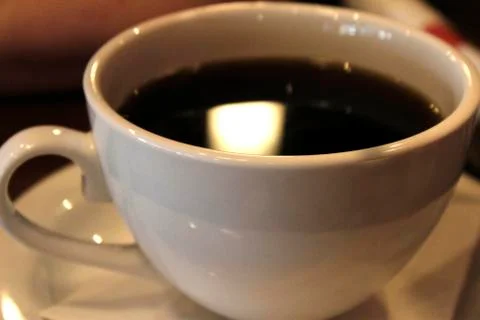 Large cup of coffee Stock Photos