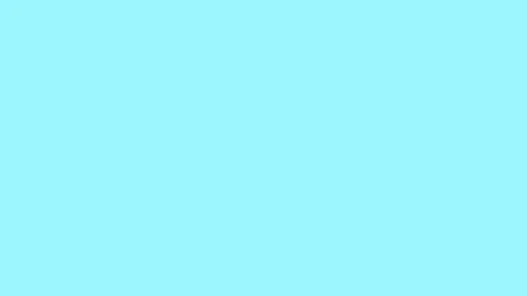 A large cyan rectangular block fills the center with white margins on top and 库存插图