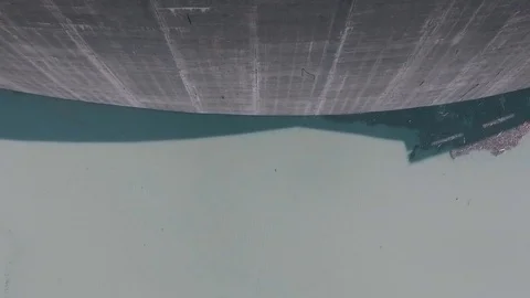 Large dam in Georgia mountains Stock Footage 76427762