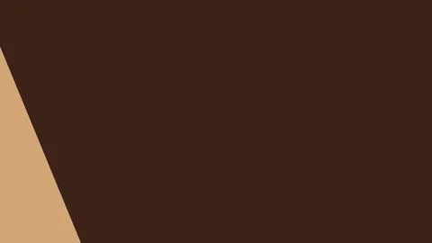 Large dark brown rectangle fills the frame with a lighter tan triangle on the 스톡 일러스트