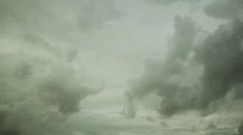 Large dark clouds moving over the sky 動画素材 12562364