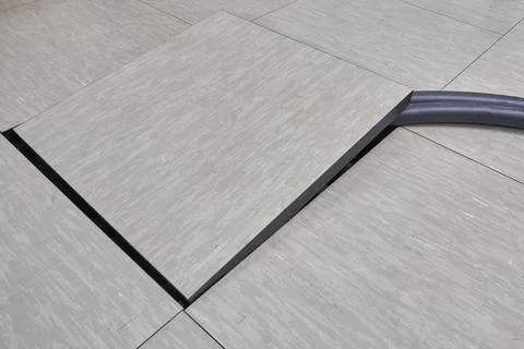 Large data centers require efficient installation of server equipment and p.. Stock Photos