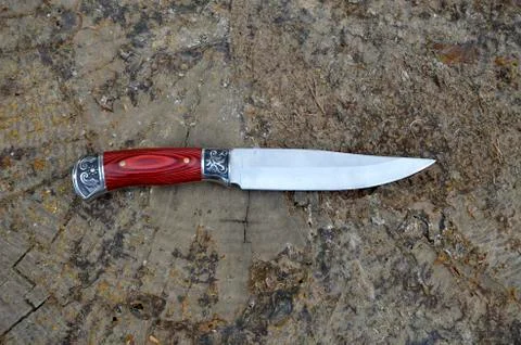 Large decorative knife Foto stock