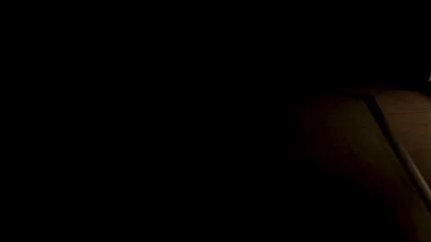 Large decorative retro star with lots of burning lights on grunge concrete Stock Footage 90893387