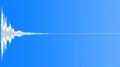 Large Deep Dark Metal Impact Sound Effect