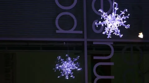 Large display lights  3554 Stock Footage 10584409