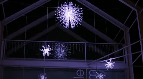 Large display lights 3557 Stock Footage 10584098