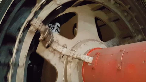 A large electric machine Video stock 105381790