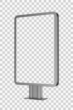 Large empty billboard イラスト素材