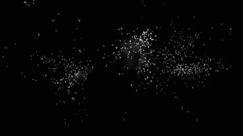 Large explosion with shafts of fire and smoke Vídeos de archivo 301911945
