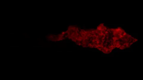 Large explosion with shafts of fire and smoke Stock Footage 301912603