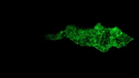 Large explosion with shafts of fire and smoke Stock Footage 301913071