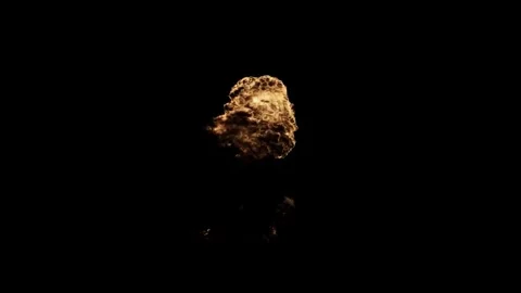 Large explosion with shafts of fire and smoke Stock Footage 301913492