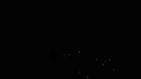 Large explosion with shafts of fire and smoke Stock Footage 301913568