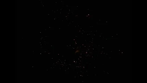 Large explosion with shafts of fire and smoke Stock Footage 302294116