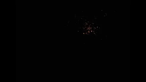 Large explosion with shafts of fire and smoke Stock Footage 303373176