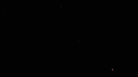 Large explosion with shafts of fire and smoke Stock Footage 303373221