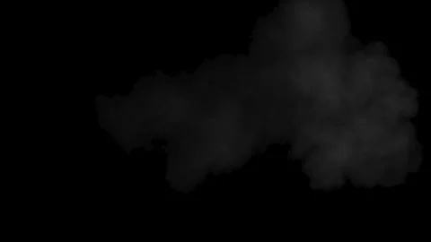 Large explosion with shafts of fire and smoke Video stock 303573799