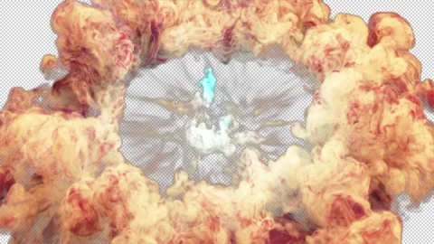 Large explosion with shockwave on transp... | Stock Video | Pond5