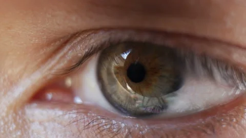 Large Eye Blinking Stock Footage 93746349