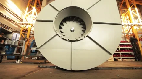 Large fan Stock Footage 60924361