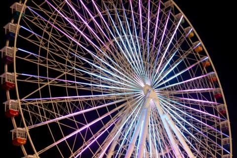 Large ferris wheel Stock Photos
