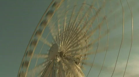 Large ferris wheel timelapse Stock Footage 678814