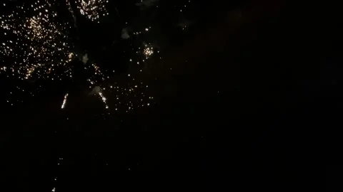 A large festive fireworks display 库存影片 329091351