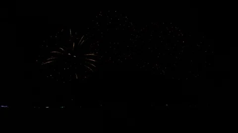 A large Fireworks Display event. Stock Footage 108713632