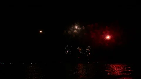 A large Fireworks Display event. Stock Footage 108719434