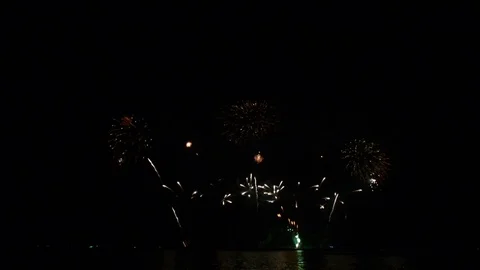 A large Fireworks Display event. Stock Footage 108719927