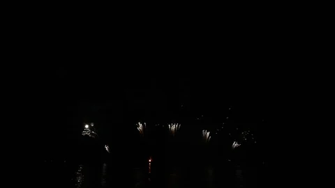 A large Fireworks Display event. Stock Footage 110382755