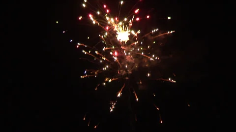 Large fireworks 動画素材 35501221