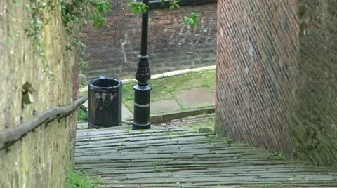 Large flight of steps Stock Footage 12362929